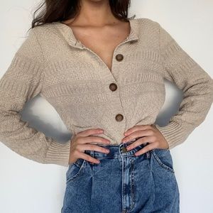 Vintage cozy cardigan